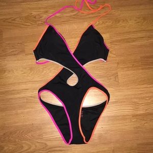 Victoria secret one piece cut out swimsuit